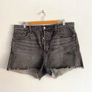 GAP Cheeky Short Sky High Black Jean Comfy Shorts